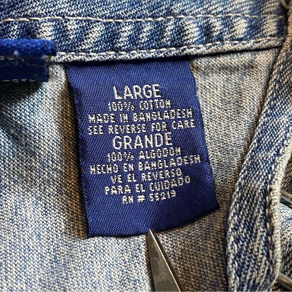 Pooh Disney Vintage Bib Overalls Size Large - Picture 4 of 16